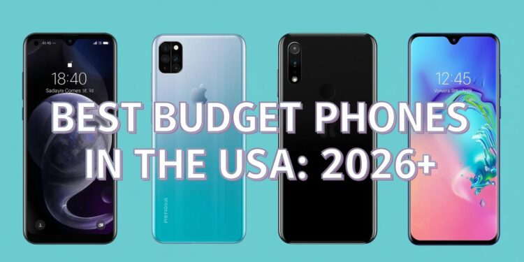 Best budget smartphones in the USA for 2026 lineup