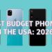 Best budget smartphones in the USA for 2026 lineup