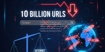 Infographic: Google removed 10+ billion URLs since 2012 impacting internet freedom, SEO rankings, and copyright enforcement statistics visualization