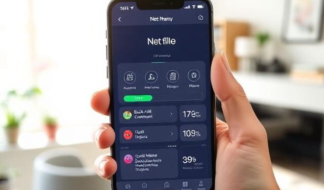 Net Nanny parental control app blocking inappropriate websites for kids.