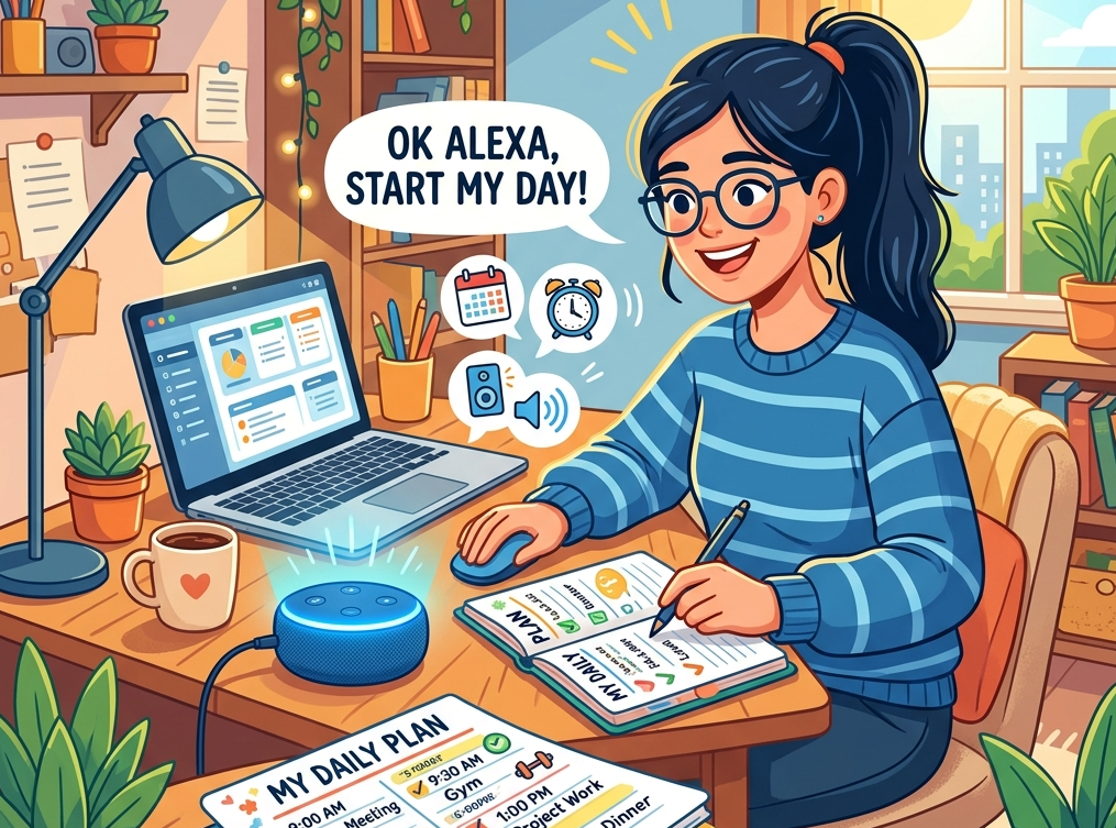 Daily Planning with Alexa