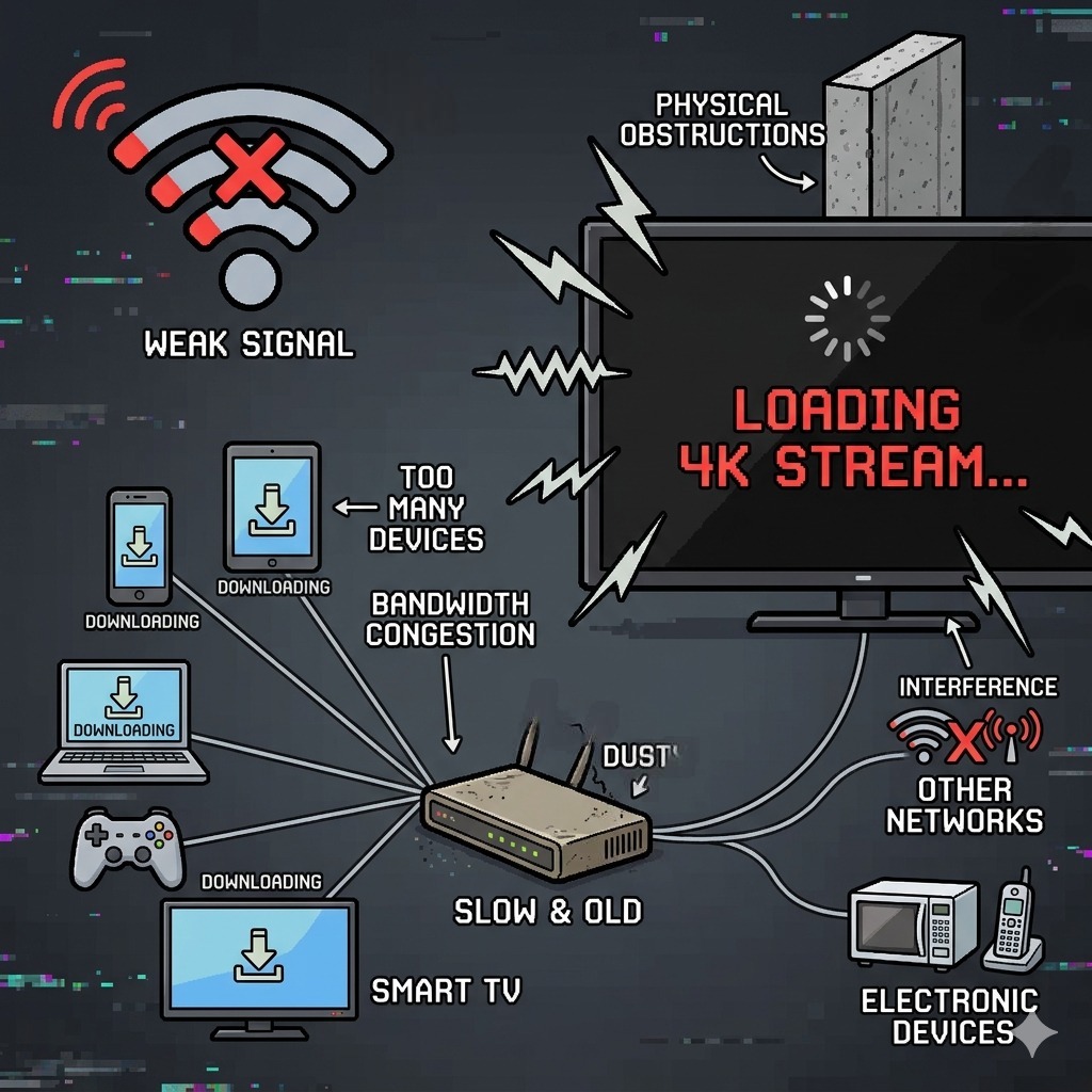 4K Streaming Fails Even with “Fast Internet”