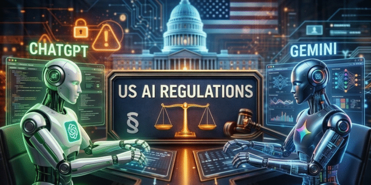 Impact of US AI Regulations on ChatGPT and Gemini Users